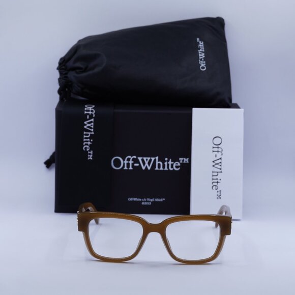 Off-White OERJ059 STYLE 59 7400 Square Eyeglasses 52mm – Mud - Picture 4 of 10